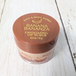 Bath & Body Works Lip Scrub Banana Bananza Exfoliating‎ New Sealed